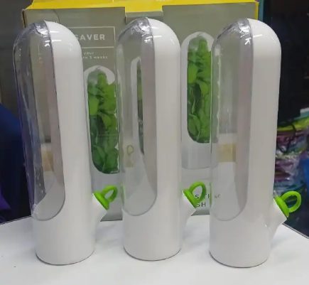 Herb Saver Storage Container Fresh Herb Keeper Vanilla Vegetables Fresh Preservation Bottle For Refrigerator Kitchen