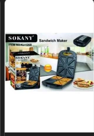 Sokany Non Stick Bread Sandwich Maker & Toaster 4 Slice