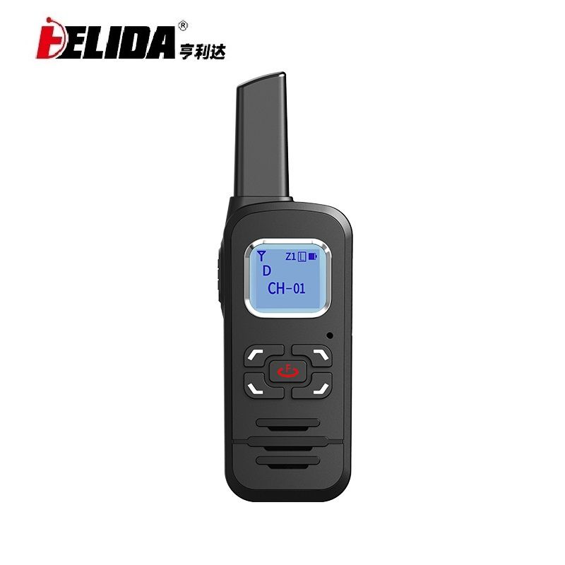 DMR WALKIE TALKIE with Headset Dual Time Slot Encryption Single Frequency Transfer HELIDA F710 Radio 3KM 2Watt