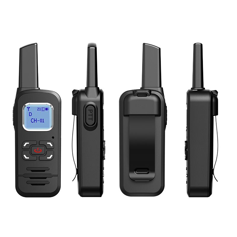 DMR WALKIE TALKIE with Headset Dual Time Slot Encryption Single Frequency Transfer HELIDA F710 Radio 3KM 2Watt
