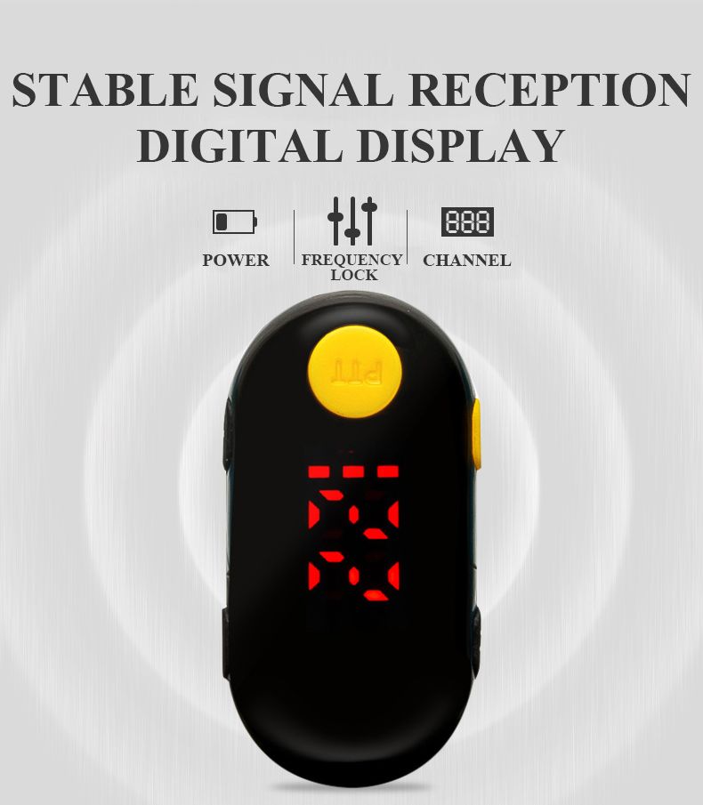 Mini Walkie Talkie 3KM 3.7V Headset HELIDA T-M9 HELIDA Professional 2Way Radio Handheld Earphone for Factory Work Security Restaurant