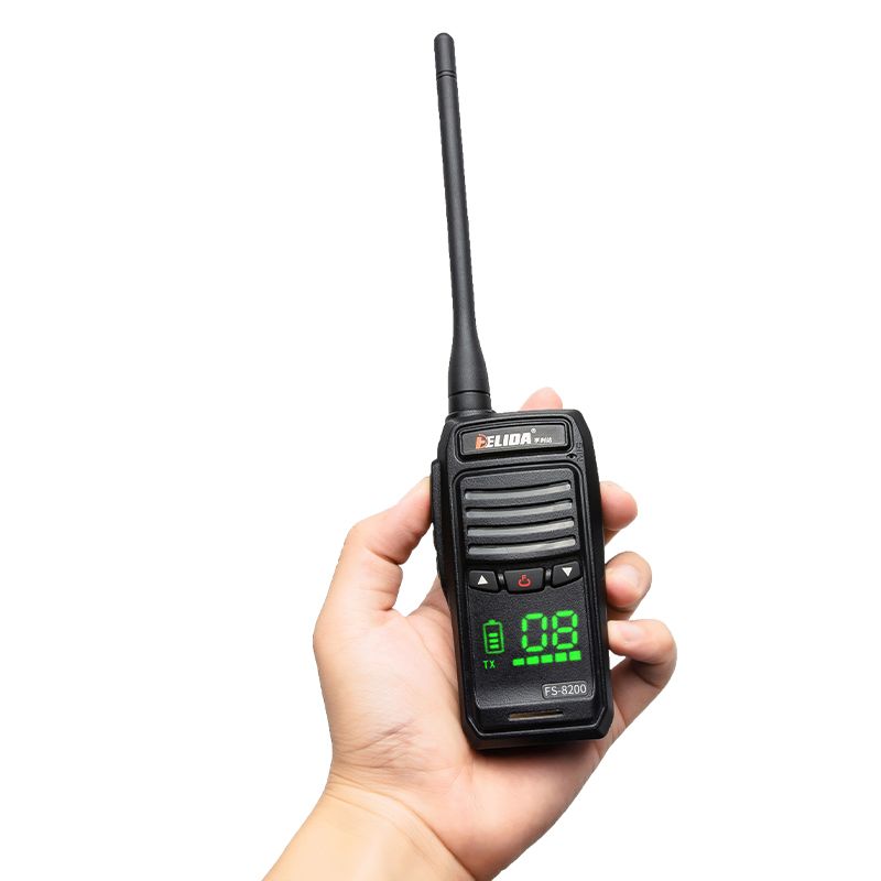 Waterproof IP68 10km Range Ham 2way Radio 136-174/400-480mhz 5W Digital Impermeable Remote Walkie-talkie signal Noise Reduction HELIDA FS-8200