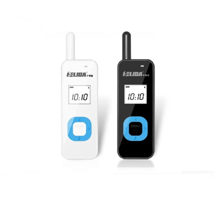 Mini Stylish Talkie Walkie Super Tiny 1watt 90hours HELIDA 22 Channels T-M1 Noise-deduction for Hiking Cycling Picnic