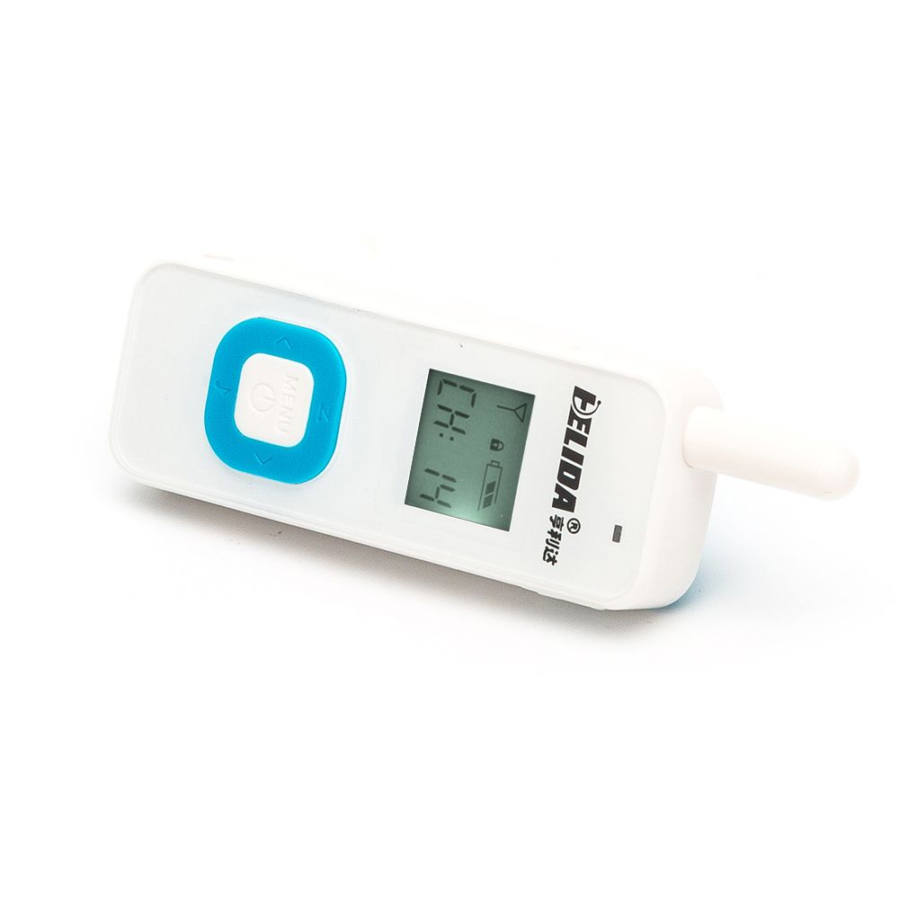 Mini Stylish Talkie Walkie Super Tiny 1watt 90hours HELIDA 22 Channels T-M1 Noise-deduction for Hiking Cycling Picnic