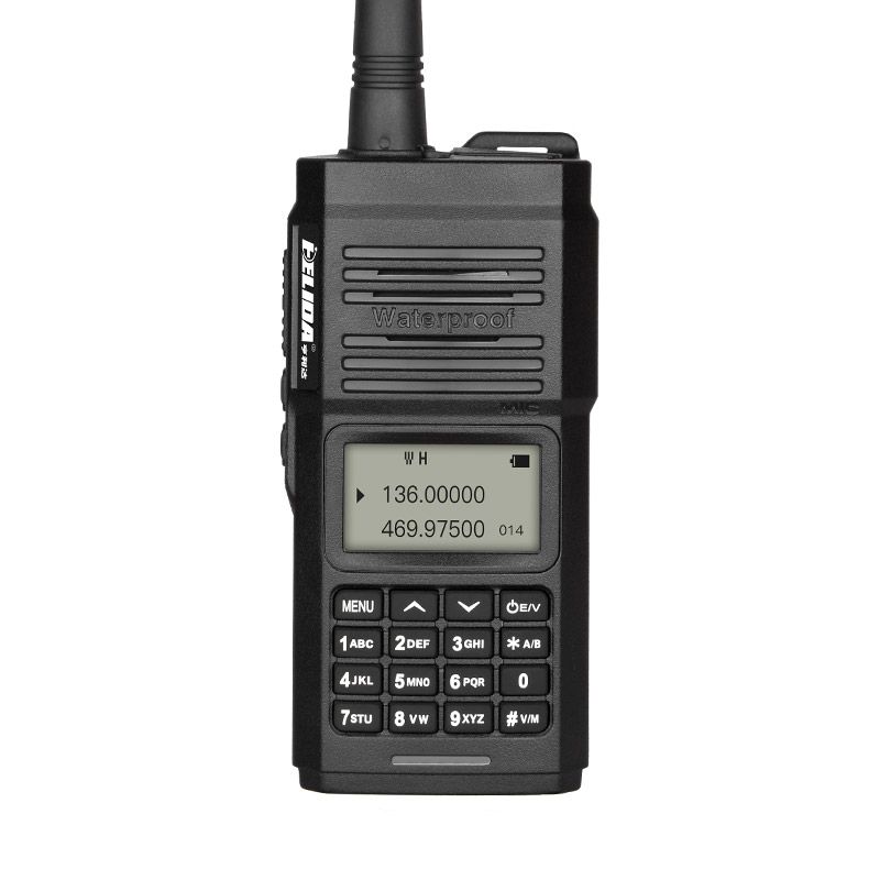 Waterproof 5W Walkie Talkie Dustproof IP68 Portable Intercom Machine Maritime Hotel Station Dual Band Rig Radio HELIDA FS-8300