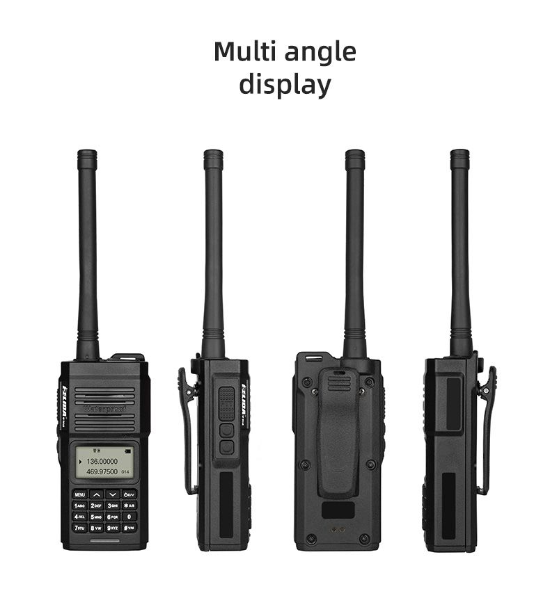 Waterproof 5W Walkie Talkie Dustproof IP68 Portable Intercom Machine Maritime Hotel Station Dual Band Rig Radio HELIDA FS-8300