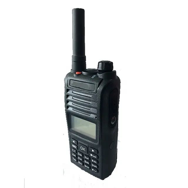 GPS Network Radio 4G LTE GSM WCDMA Long Range 100km Duplex Call Two-Way Radio with SIM Card Mobile Phone HELIDA CD-980 POC Radio