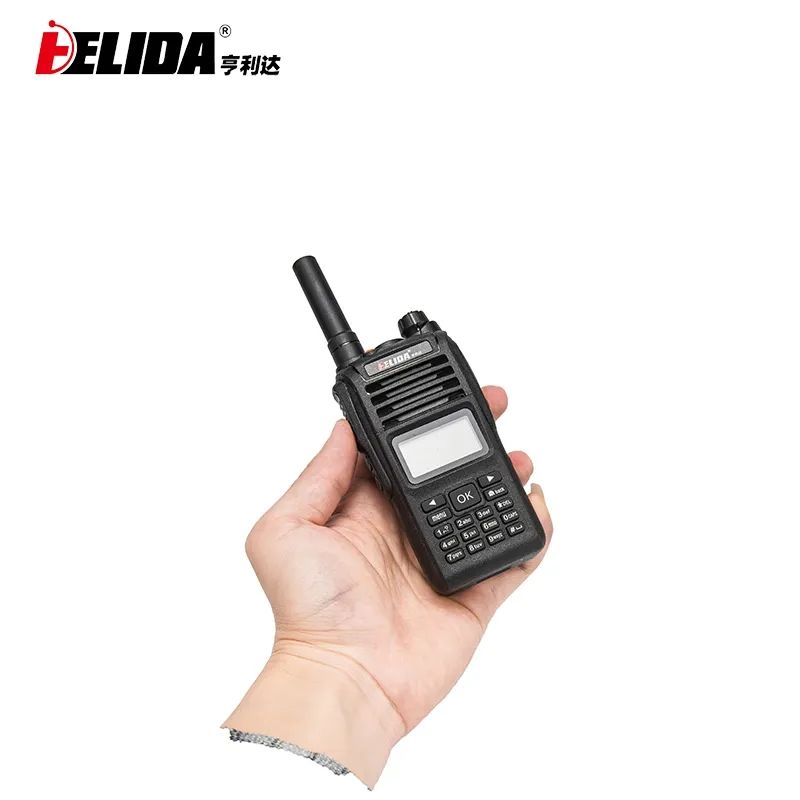 GPS Network Radio 4G LTE GSM WCDMA Long Range 100km Duplex Call Two-Way Radio with SIM Card Mobile Phone HELIDA CD-980 POC Radio
