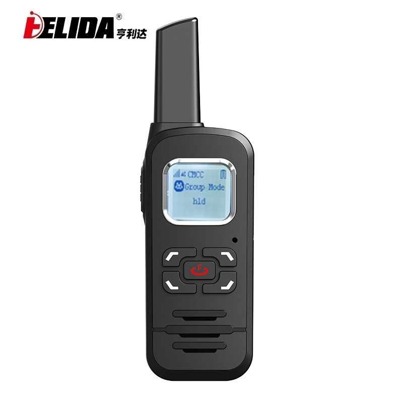4G LTE NETWORK Two Way Radio 2w 10km TYPE-C 4G POC Walkie Talkie Support VHF/UHF Handheld Two-way Radio Frost with HEADSET HELIDA CD-K1