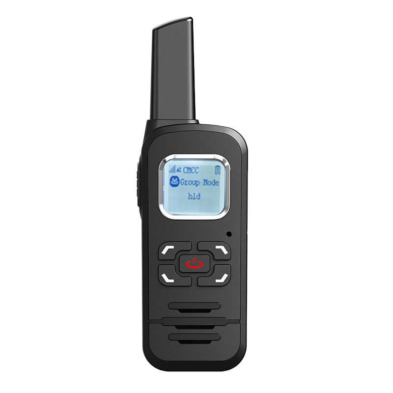 4G LTE NETWORK Two Way Radio 2w 10km TYPE-C 4G POC Walkie Talkie Support VHF/UHF Handheld Two-way Radio Frost with HEADSET HELIDA CD-K1