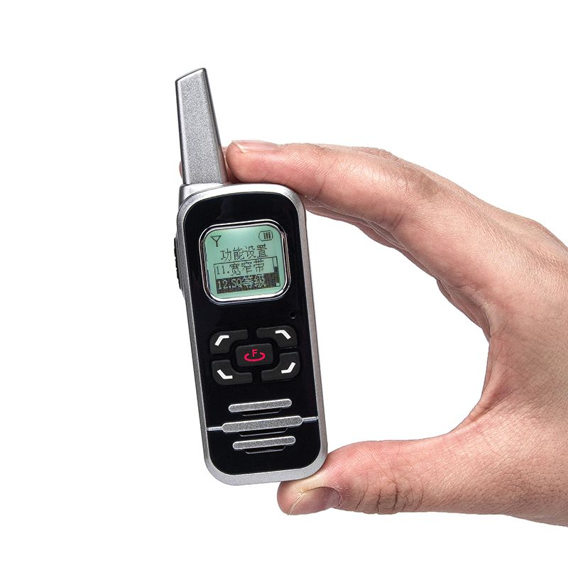 3KM range Mini Walkie Talkie in light weight HELIDA T-M6P 2W UHF Handheld Radio 400-520mhz Portable Walkie Talkie