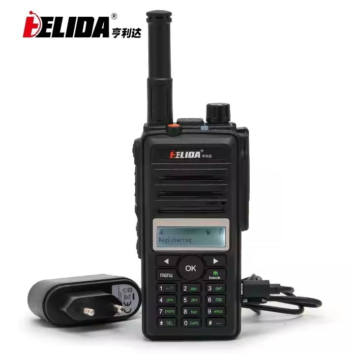 GPS Network WIFI Android Internet Radio Receiver With 2G/3G SIM Card Radio HELIDA CD880  Wcdma 3G Handheld Walkie Talkie