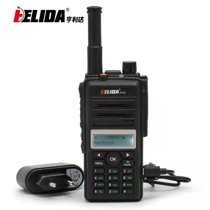 GPS Network WIFI Android Internet Radio Receiver With 2G/3G SIM Card Radio HELIDA CD880  Wcdma 3G Handheld Walkie Talkie