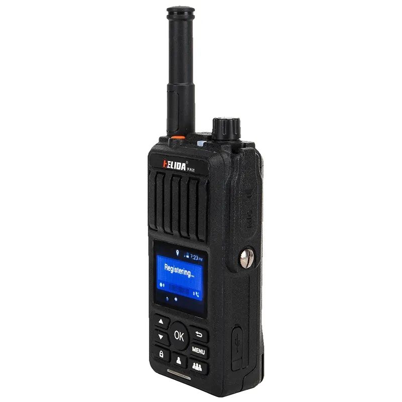 Group Call WIFI 2G/3G/4G Android Walkie Talkie 6000mah 3.7V Support VHF/UHF Handheld Two-way Radio Frost 4G POC GPS Location HELIDA CD-990