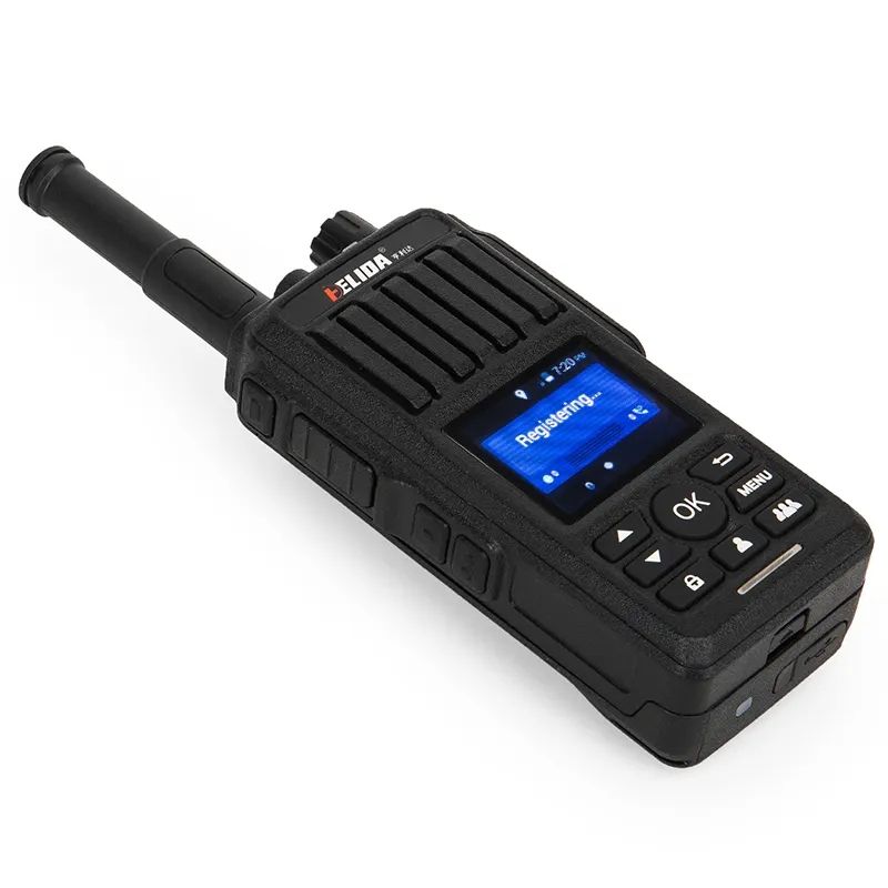 Group Call WIFI 2G/3G/4G Android Walkie Talkie 6000mah 3.7V Support VHF/UHF Handheld Two-way Radio Frost 4G POC GPS Location HELIDA CD-990
