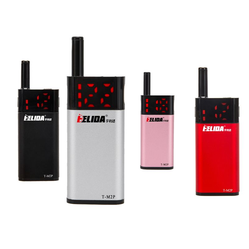 HELIDA T-M2P WATERPROOF Portable High Quality Mini UHF 400-520MHz Radio with Earphone Handstand Walkie Talkie 700mAh 35channels