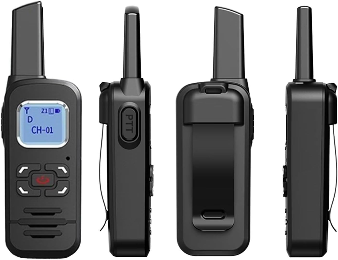 F710 Super Mini DMR Radios Digital Walkie Talkies,Dual Mode DMR Encryption/Analog Two Way Radios,Includes Programming Cable,Secure & Confidential,Portable for Indoor,Outdoor Sport,2 Pack