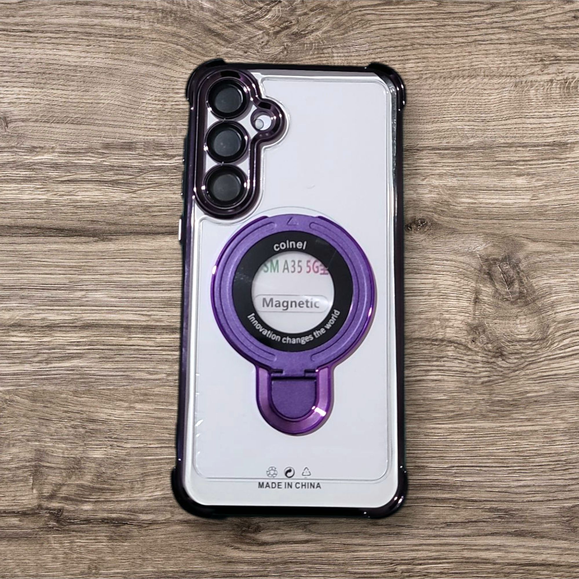 NEW ARRIVAL!! Clear Magnetic Case for SAMSUNG A35 5G with Mag-Safe.