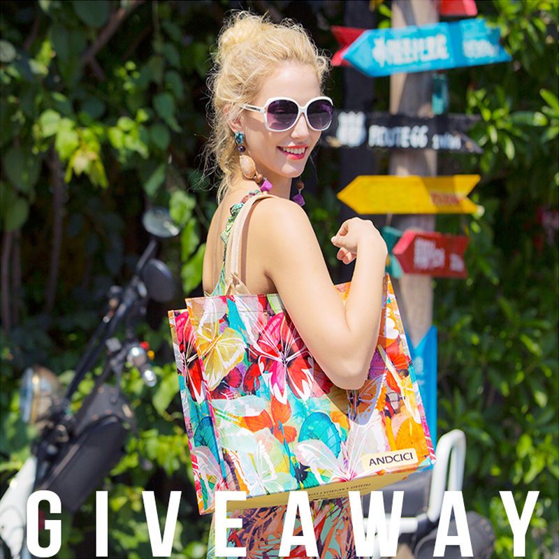Oil - Painting Waterproof Bag: Large - Capacity Tote for Travel, Shopping, Swimming & Fitness