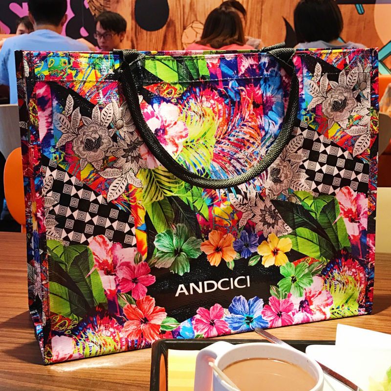 Oil - Painting Waterproof Bag: Large - Capacity Tote for Travel, Shopping, Swimming & Fitness