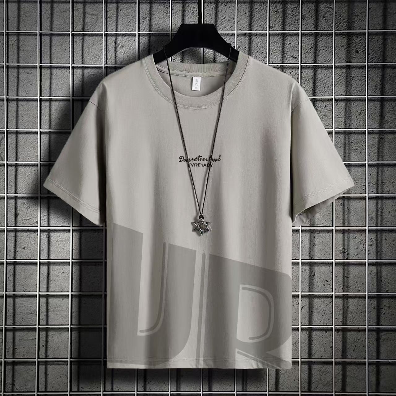 Men's Fashion Ice Silk Shirts - Short Sleeve Loose Casual shirts, Lightweight Breathable Leisure Tops with Stylish Designs