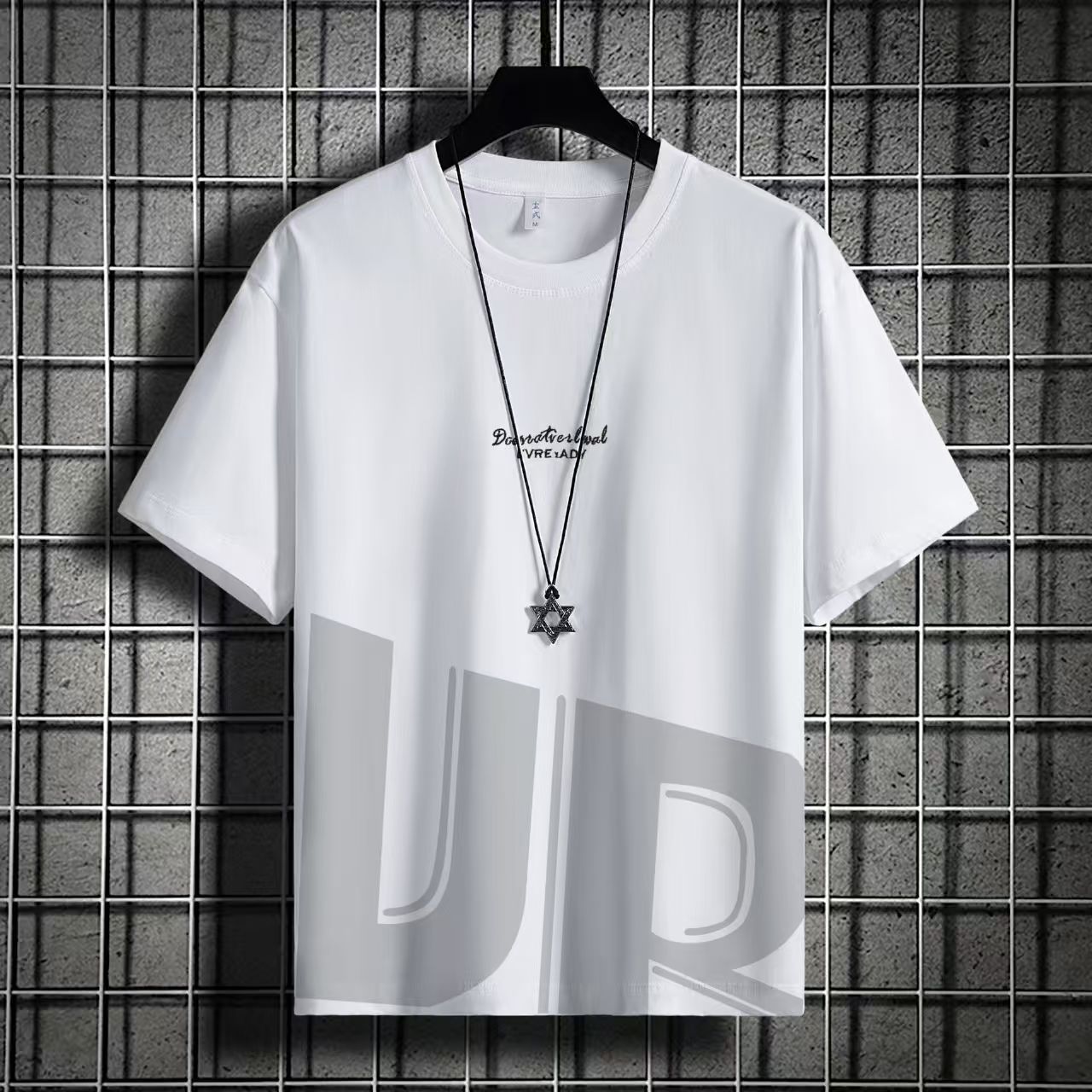 Men's Fashion Ice Silk Shirts - Short Sleeve Loose Casual shirts, Lightweight Breathable Leisure Tops with Stylish Designs