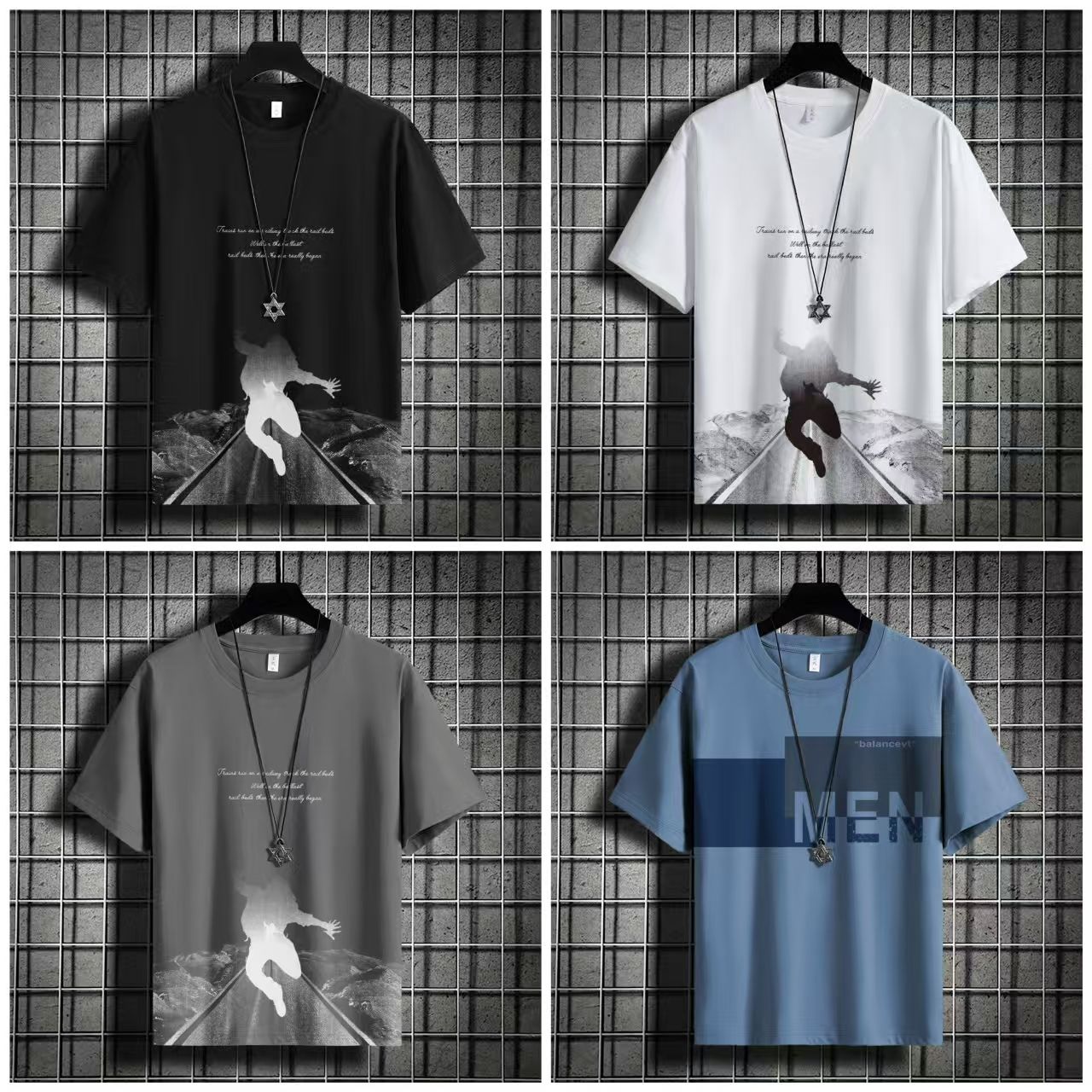 Men's Fashion Ice Silk Shirts - Short Sleeve Loose Casual shirts, Lightweight Breathable Leisure Tops with Stylish Designs