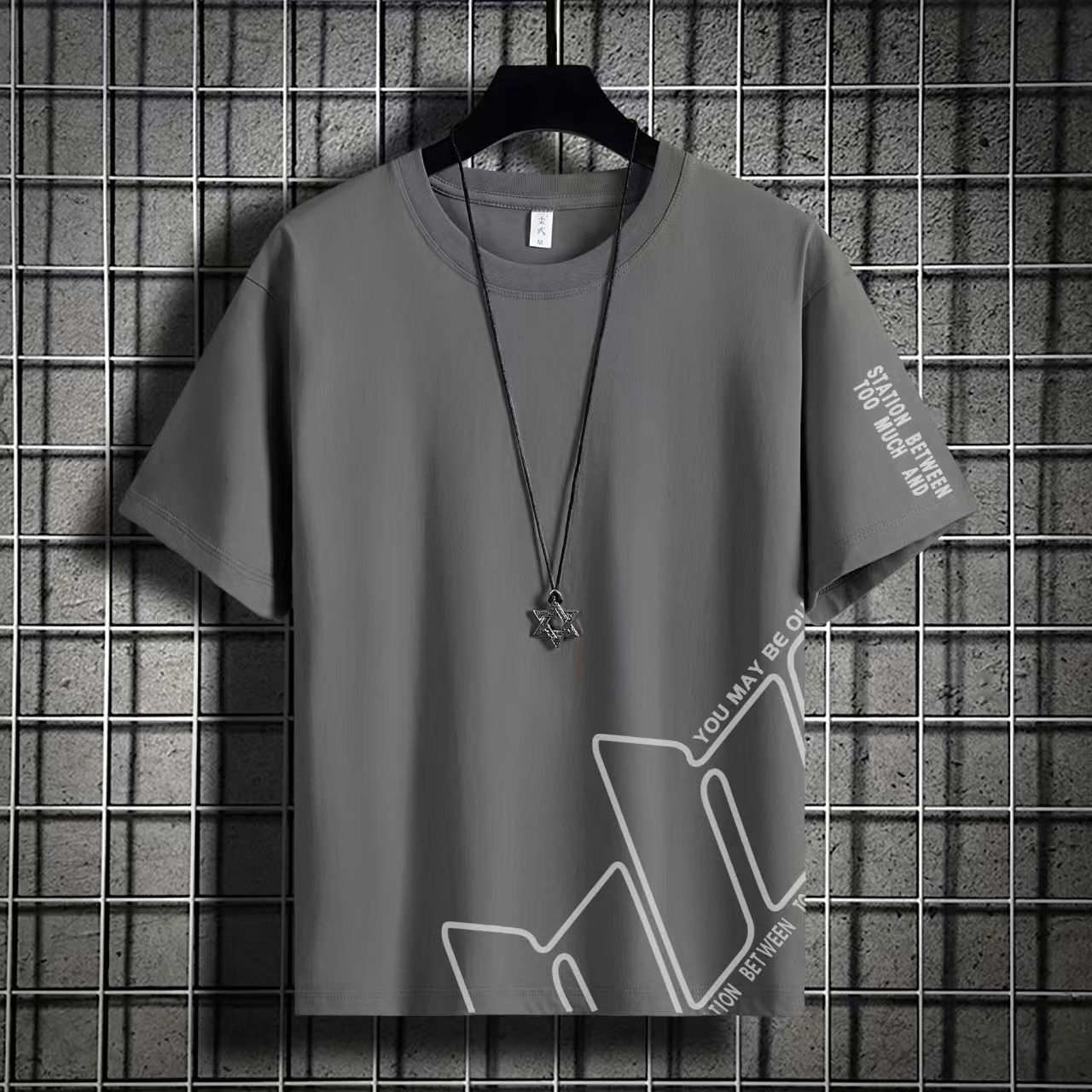 Men's Fashion Ice Silk Shirts - Short Sleeve Loose Casual shirts, Lightweight Breathable Leisure Tops with Stylish Designs