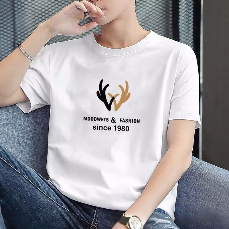 Men's Fashion Ice Silk Shirts - Short Sleeve Loose Casual shirts, Lightweight Breathable Leisure Tops with Stylish Designs