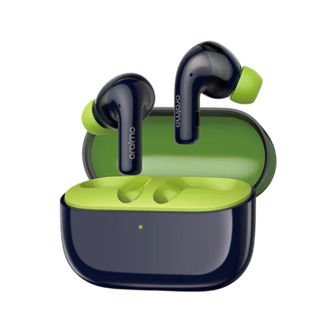 [Anniversary Deal] Oraimo SpaceBuds Spatial Audio Z ANC True Wireless Earbuds 4-Mic Call Noise Cancellation Sound360 Spatial Audio Up to 38-Hour Long Playtime IPX5 Waterproof & Sweat Protection