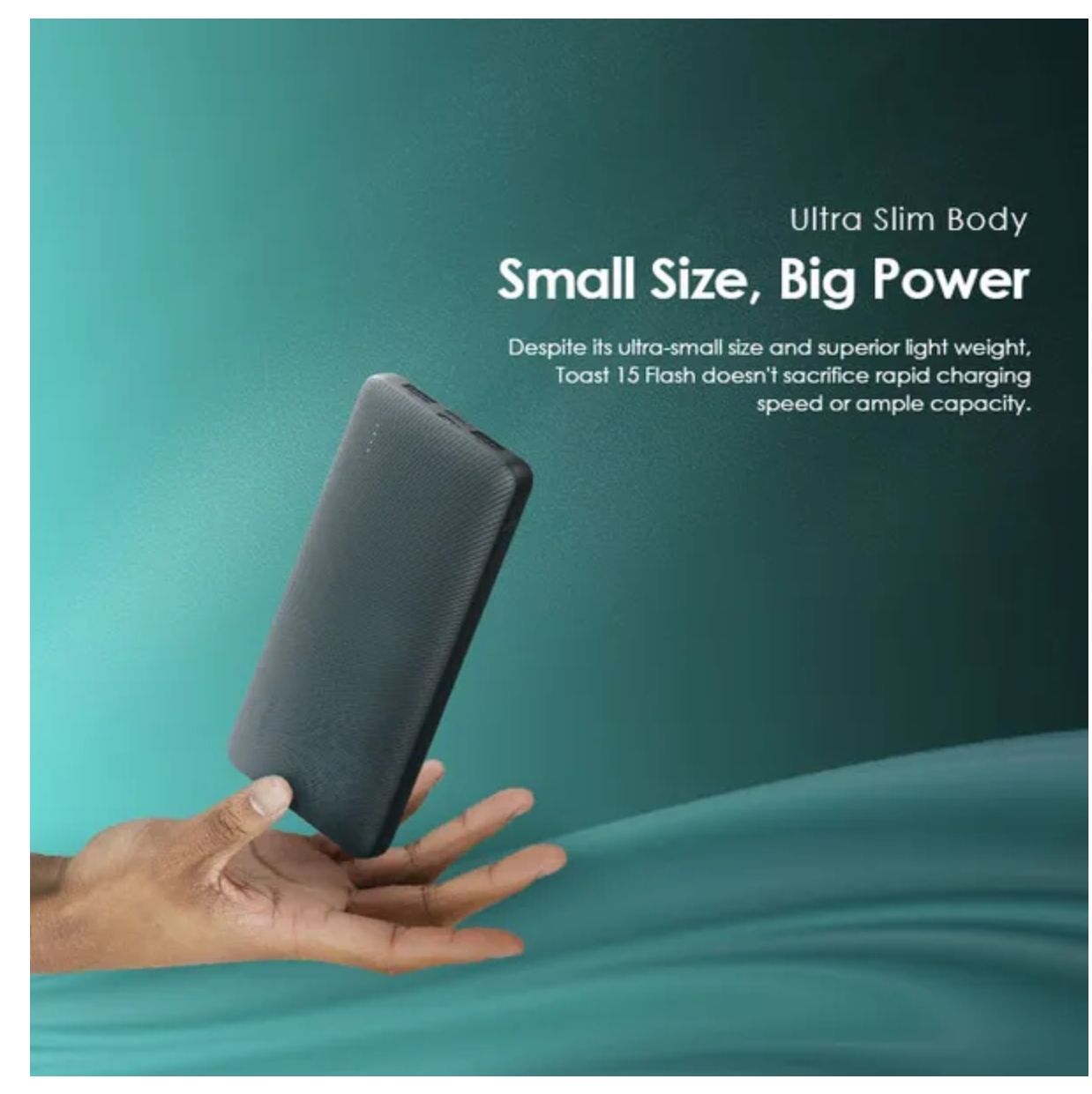 [Anniversary Special] Oraimo Toast 15 Flash 10000mAh Fast Charging Power Bank 3 Output Ports Charge Up to 3 Devices Simultaneously Type-C In & Out Wide Compatibility Power Bank