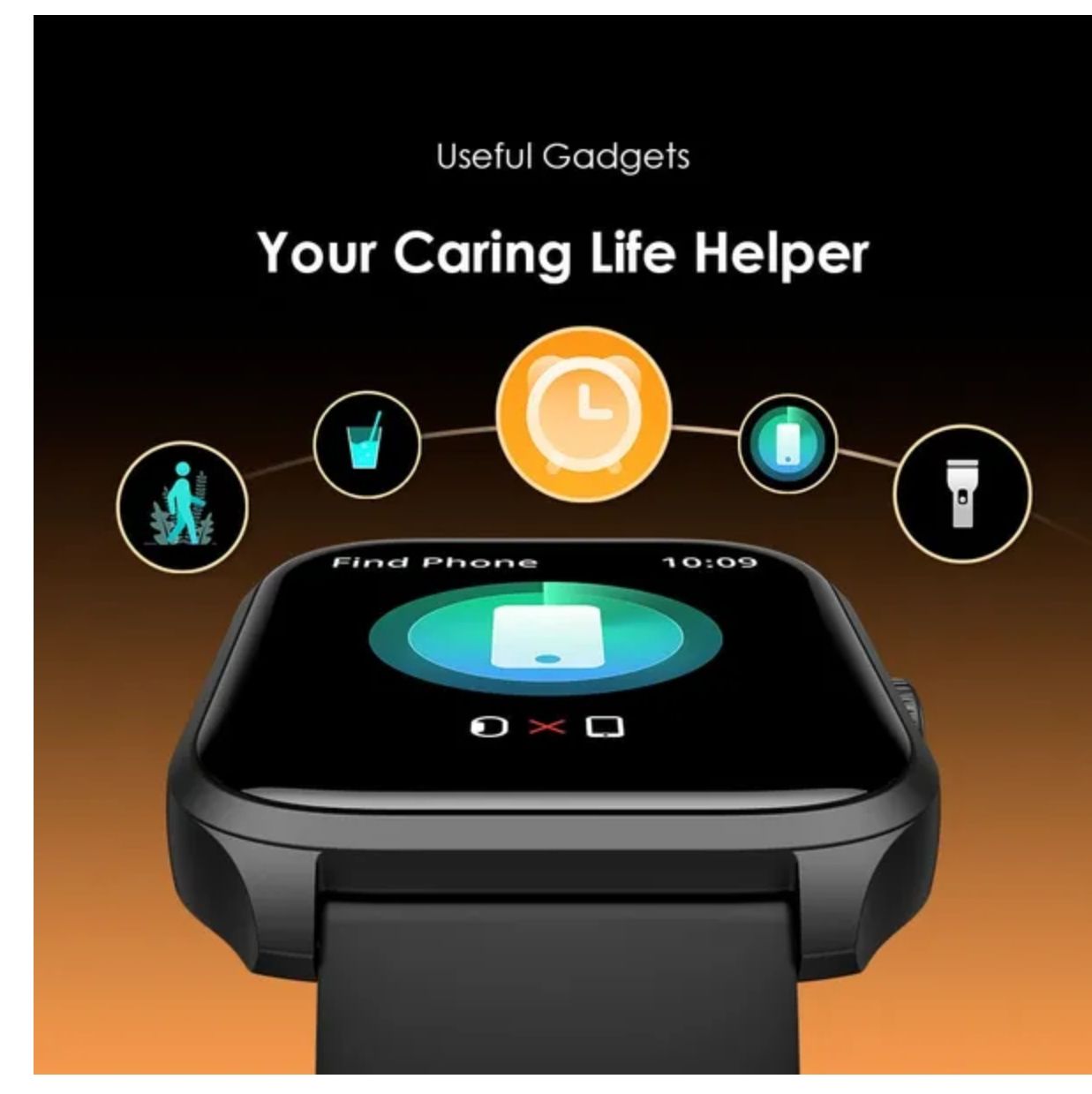 [Anniversay Deal] Oraimo Watch 5 Lite 2.01" HD IP68 Smart Watch AI-Generated Watch Faces Time Wireless HD Calling Blood Oxygen & Heart Rate Monitor IP68 Waterproof & Dustproof Smartwatch