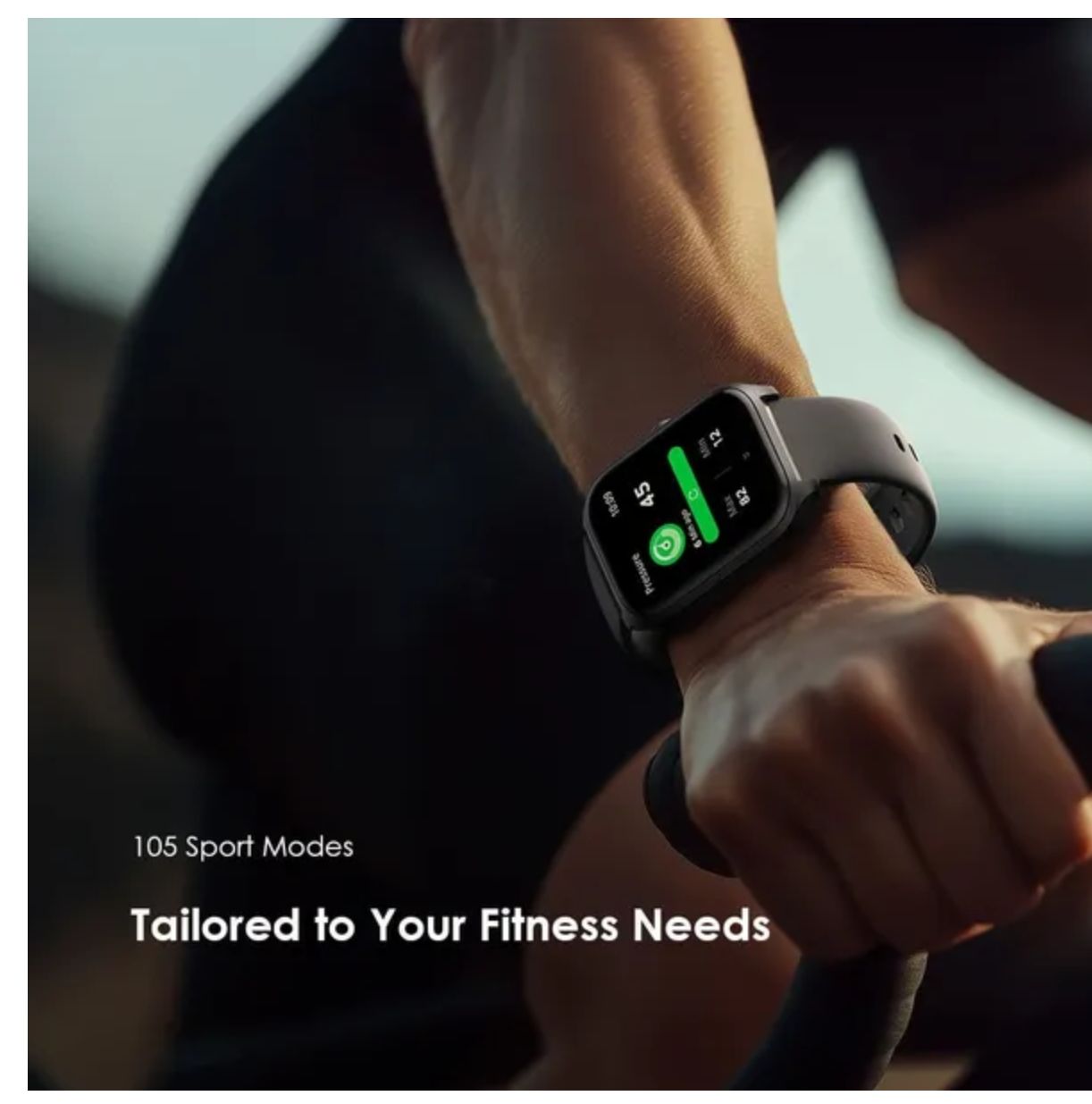 [Anniversay Deal] Oraimo Watch 5 Lite 2.01" HD IP68 Smart Watch AI-Generated Watch Faces Time Wireless HD Calling Blood Oxygen & Heart Rate Monitor IP68 Waterproof & Dustproof Smartwatch