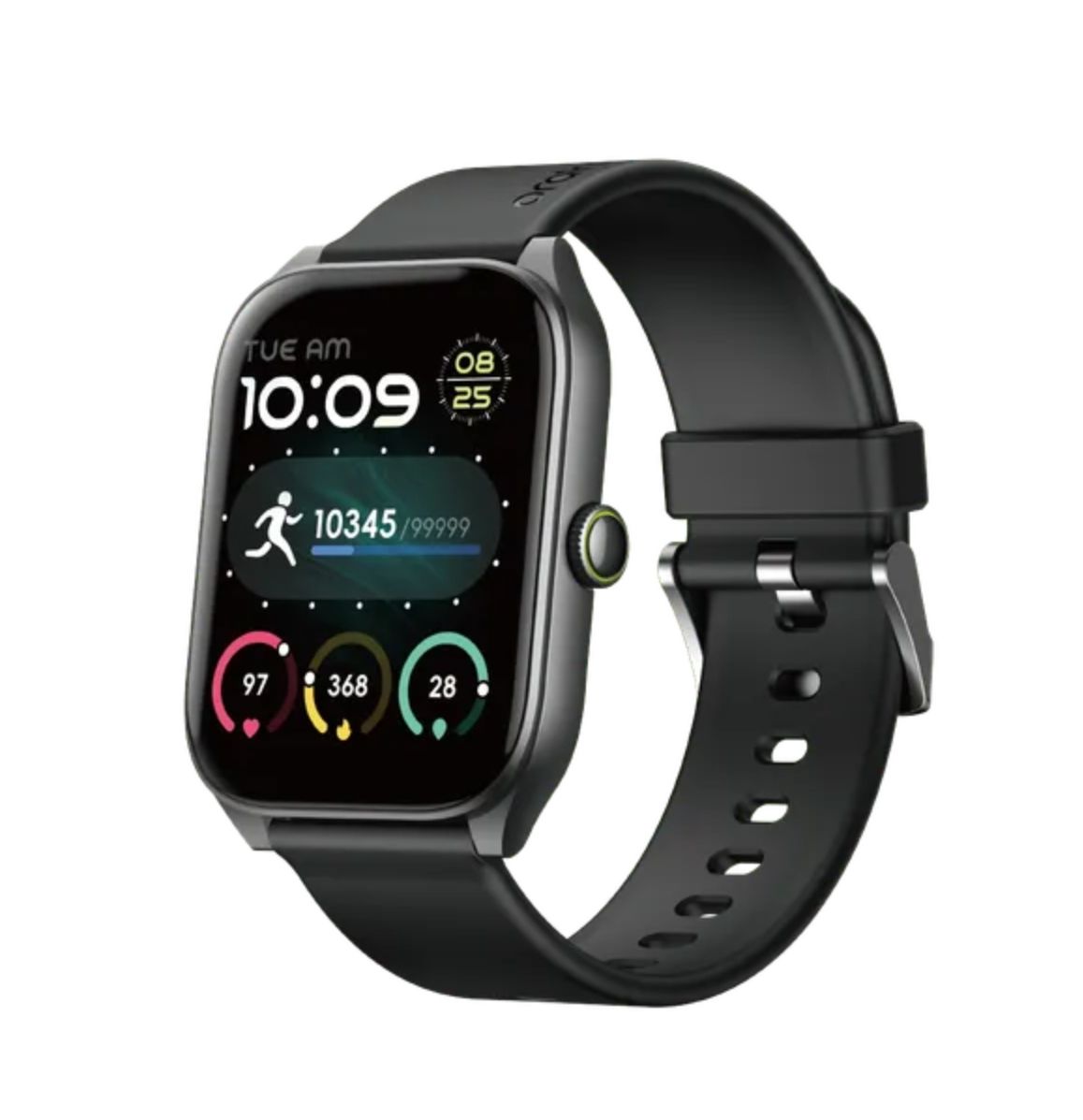 Oraimo Watch 5N 2.01'' TFT IP68 Smart Watch Up to 7-Day Usage Time 30-Day Standby Wireless HD Calling 100+ Sport Modes IP68 Waterproof & Dustproof AI-Generated Watch Faces Smartwatch