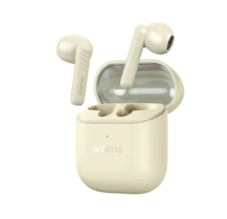 [Brand New] Oraimo FreePods Neo Half In Ear True Wireless Earbuds 50-Hour Long Playtime Sound360 Spatial Audio 2-Mic Call Noise Cancellation Low-latency Game Mode IPX4 Waterproof & Sweat Protection