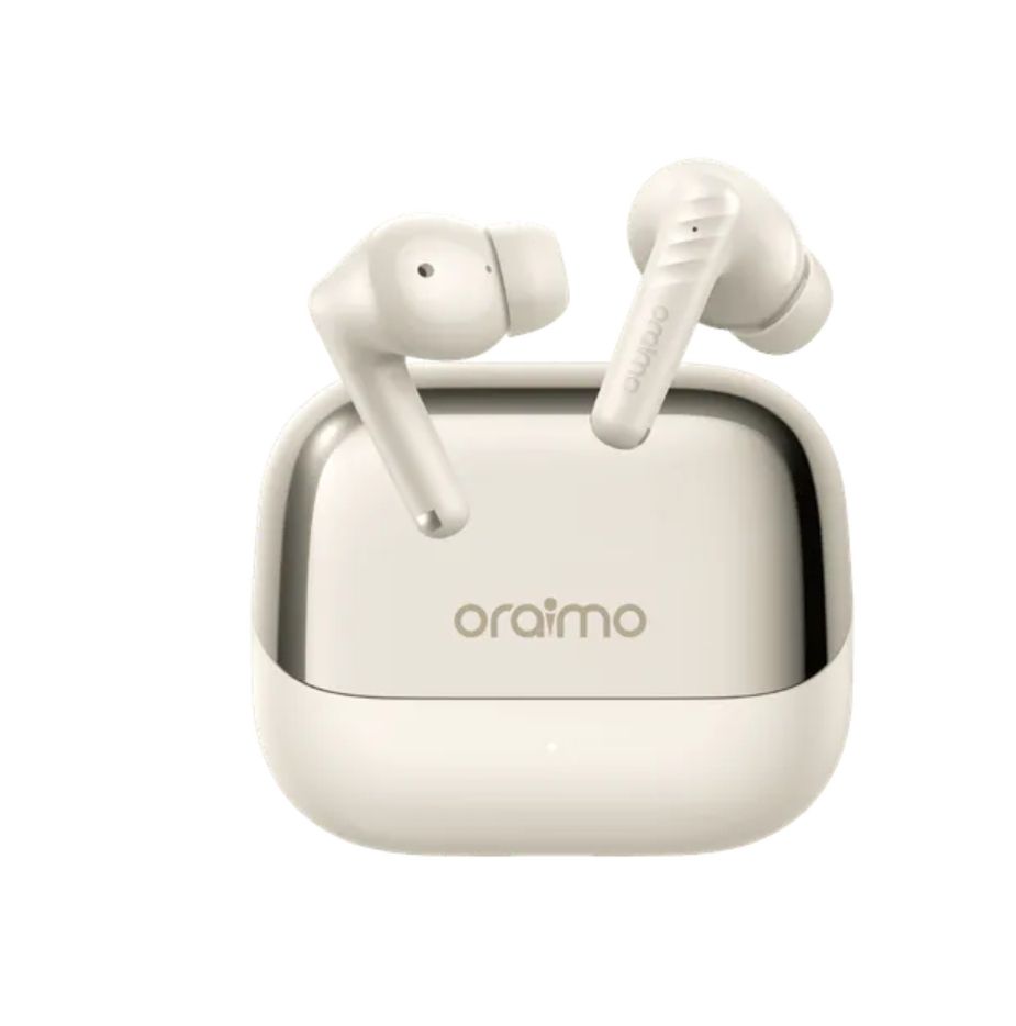 [New Arrival] Oraimo SpaceBuds Neo+ ANC Spatial Audio True Wireless Earphones Elegant Metallic Design Sound360 Spatial Audio 30-Hour Long Playtime 2-Mic Call Noise Cancellation Low-Latency Earbuds