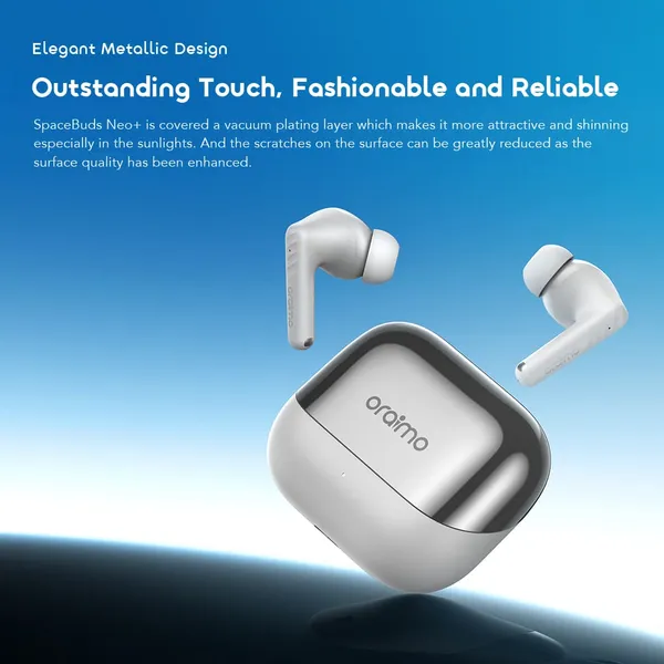 [NEW ARRIVAL] Space Buds Neo+ ANC Spatial Audio True Wireless Earphones, Immersive Music Pleasure,30-Hour Long Playtime,2-Mic Call Noise Cancellation Clear Call, Everywhere,IPX4 Water Resistance