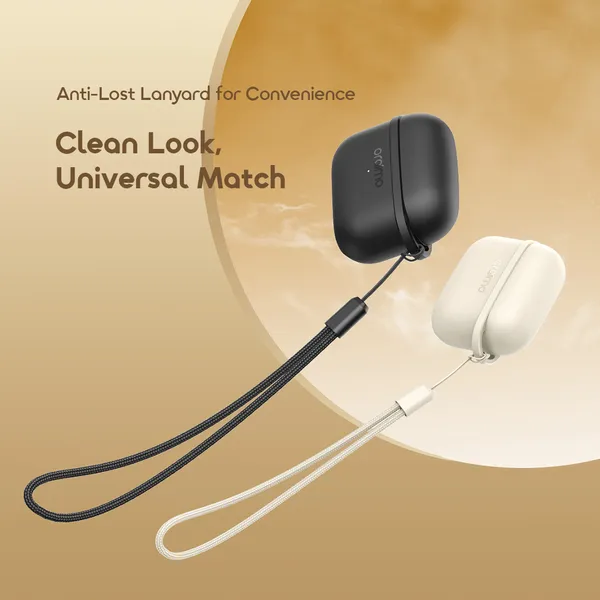 Oraimo Wireless Earbuds OTW-324S SpaceBuds Air  with Half-In-Ear Comfort and 38-Hour Playtime,Free Anti-Lost Lanyard Included.