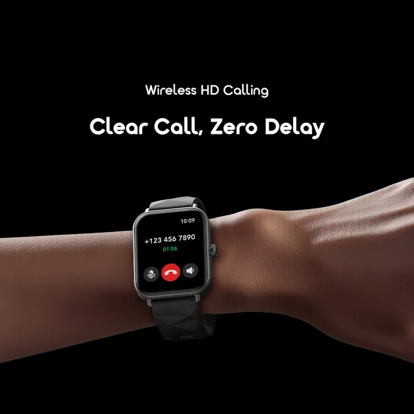 oraimo Watch Nova 2 Lite 1.93'' AMOLED Full Touch Color Screen Smart Watch,Anti Scratch Panda Glass,Ip68 Waterproof,Blood Oxygen and Heart rate Monitor,AI Generated Watch Faces