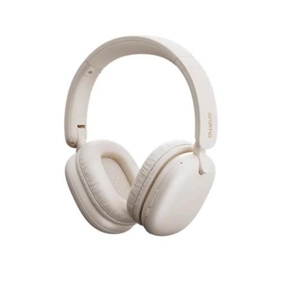 Oraimo BoomPop Lite ENC Over-Ear Wireless Headphones,60-Hour Long Playtime,Charge 10 Mins, Play 600 Mins,Sound360 Spatial Audio,Portable & Foldable Dual-device Connectivity