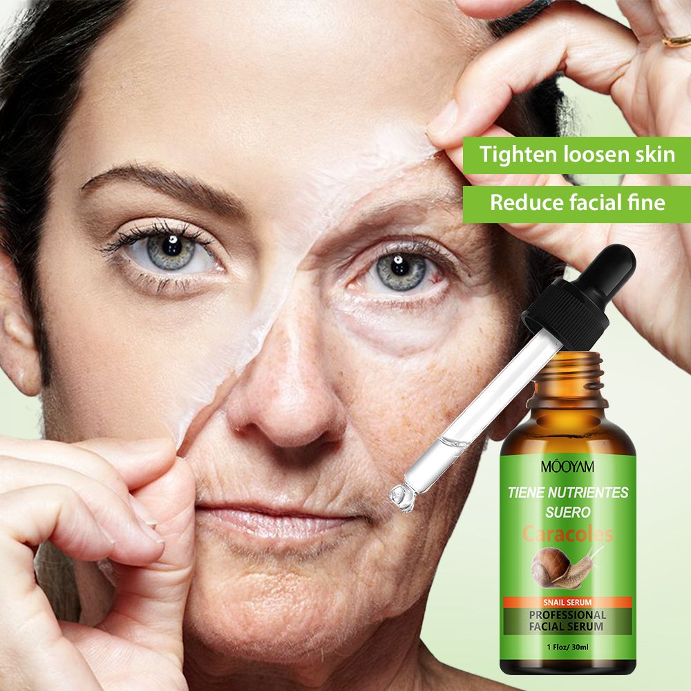 MOOYAM Snail Serum, Snail Secretion Filtrate For Moisturizing, Smoothing and Moisturizing Snail Filtrate Serum, Like Vitamin C,Anti Wrinkles, Anti Aging, Moisturizing, hydrating