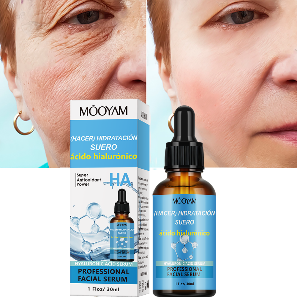 MOOYAM Hyaluronic Acid Serum, Super Antioxidant , can Add Vitamin C Moisturising, with Vitamin C and E, Improve Skin Desity