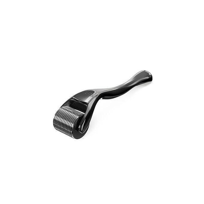 Black Derma Roller, Micro Needles Therapy 0.5 mm Derma Roller Hair Growth Beard Growth Anti-Wrinkle Derma Roller, Anti Stretchmarks, Anti Black Heads