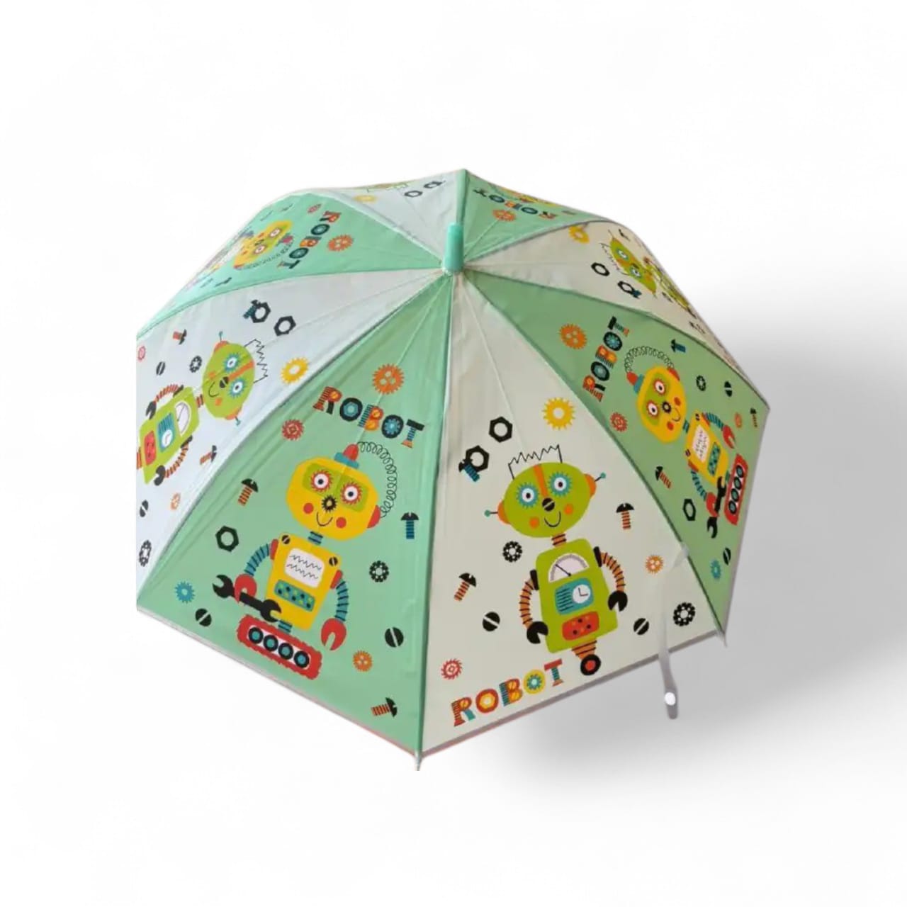 Bright & Fun Kids Umbrella – Lightweight, Windproof, and UV-Protected with Adorable Cartoon Prints for Boys & Girls.