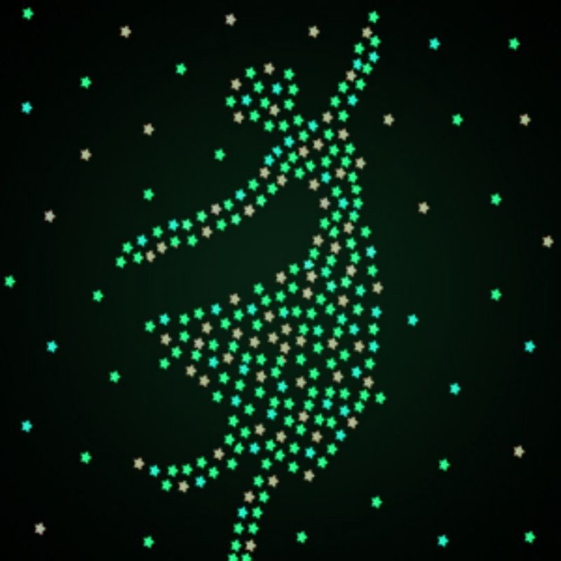 Flash Fash 100-Piece 3D Glow-in-the-Dark Stars Set – Super Budget-Friendly, Ideal for Creating Home Starry Sky Ambiance  Favorites of Kids & Lovers  Zawadi ya Watoto na Wanandoa kwa Mazingira ya Nyota