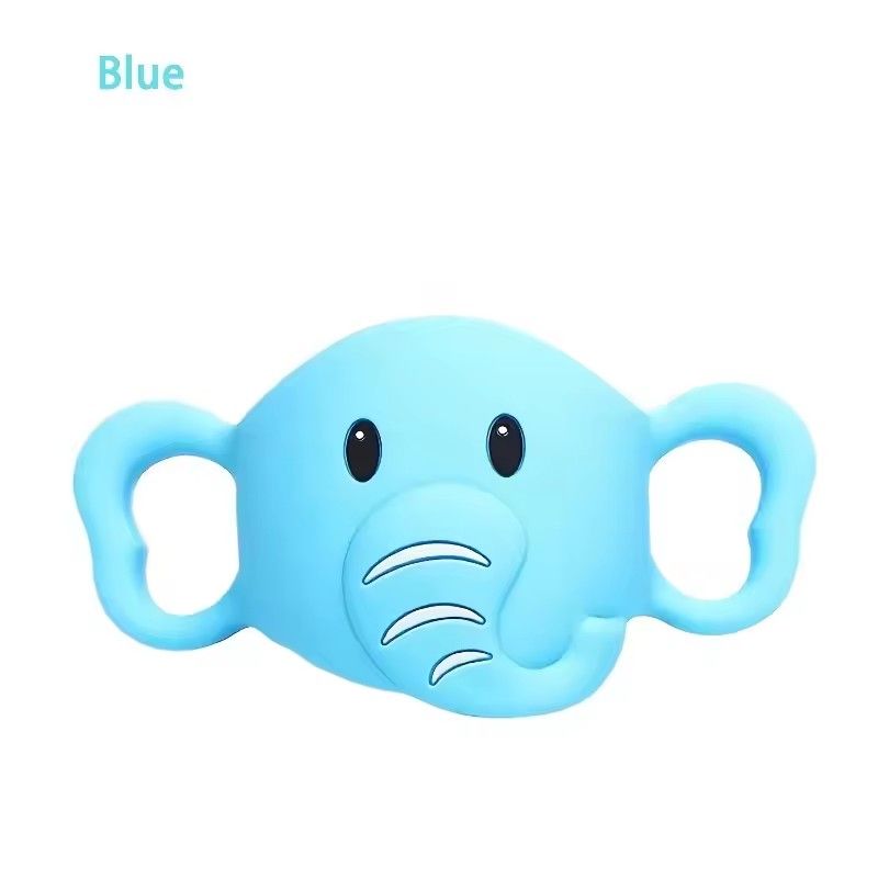 Bottle Handles for Baby Easy-Grip Transitional Sippy Cup Handles Narrow Baby Feeding Bottle Holder Grips 100% Silicone-BPA-Free