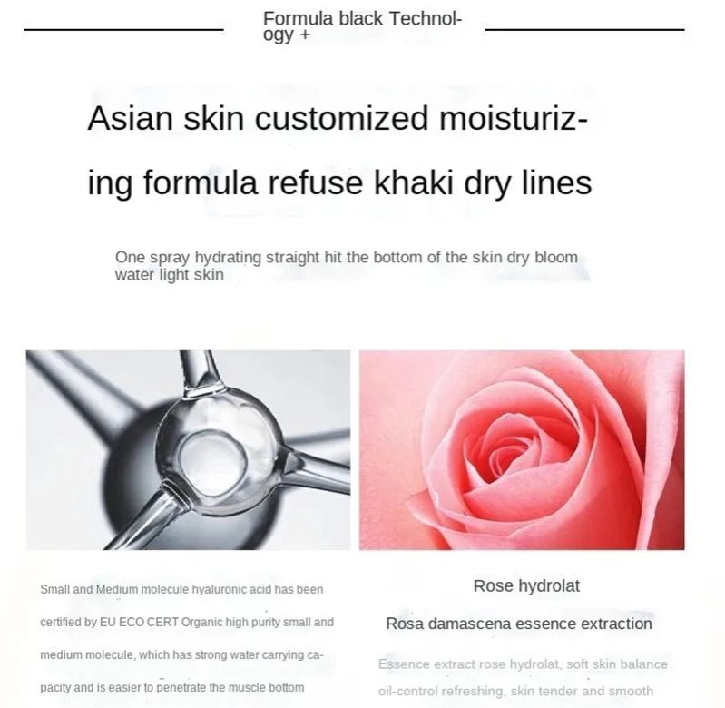 PRAM/Y 12 Hours Long-lasting Makeup Setting Spray Quick-drying Film Moisturizing Oil-controlling Micro-fine Mist 100ml Primer