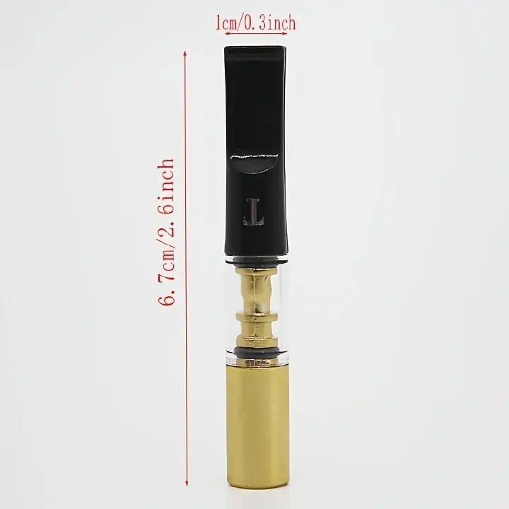 Mini Smoking Tobacco Pipe With Cigarette Filters Smoking Accessories  E-490