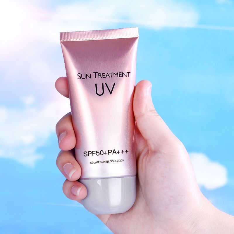 60ml Waterproof Facial Body Sunscreen Whitening Sun Cream Sunblock Skin Protective Cream Anti Sun Facial Protection Cream SPF50+