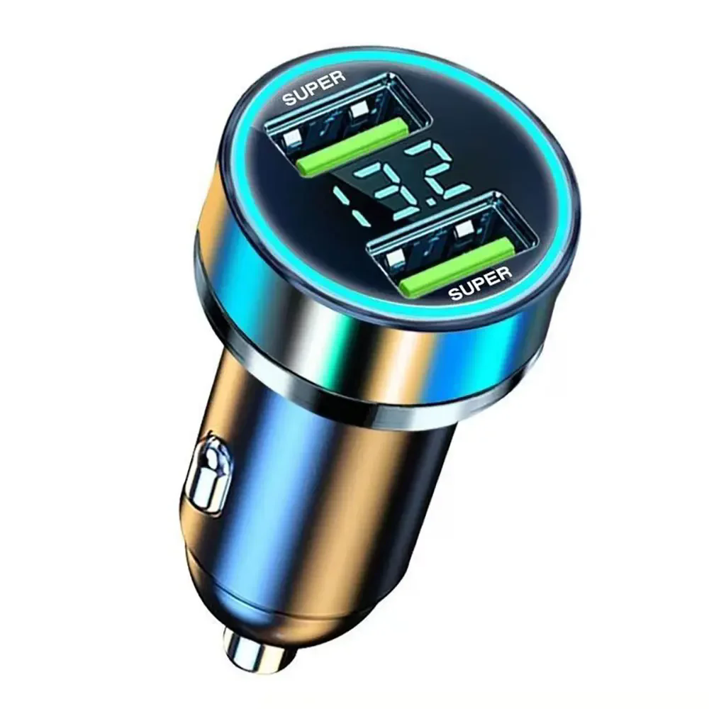 1pc240w 12V-24V portable USB car charger ultra fast charging adapter C-611